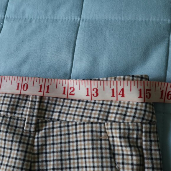 Banana Republic Check Pants - Picture 9 of 11